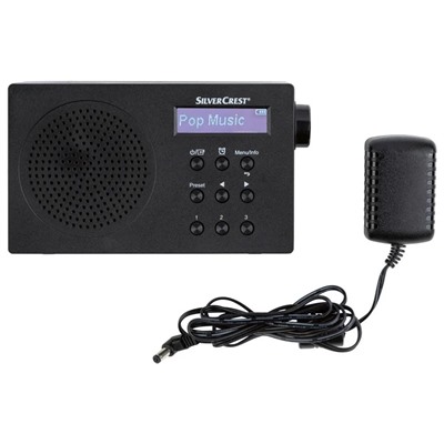 SILVERCREST DAB+ Radio Mono »SDR 15 A2«, Bluetooth