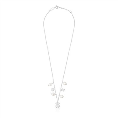 Collar Oceaan - plata 925/1000 (22 kt) - perla cultivada de agua dulce