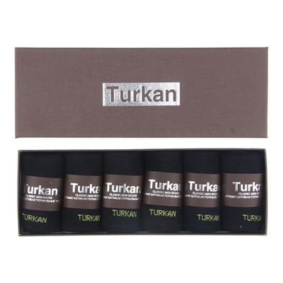 Носки мужские подарочные в коробке Turkan T-551