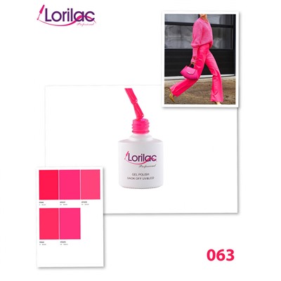 Гель-лак Lorilac -063 10 ml