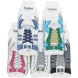 Носки женские короткие спорт Turkan MY6972