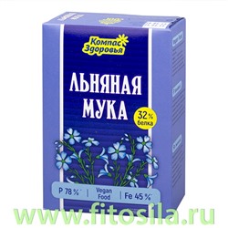 Мука льняная 300 г, марка "Компас Здоровья"