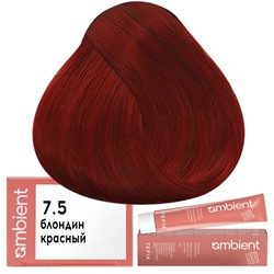 Крем-краска для волос AMBIENT 7.5, Tefia