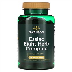 Swanson, Essiac Eight Herb Complex, 356 мг, 120 мягких таблеток