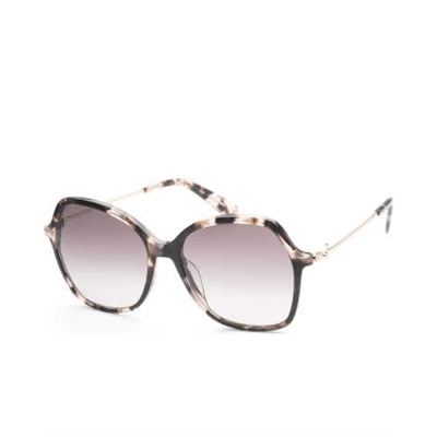 Longchamp Women's Pink Rectangular Sunglasses, Longchamp