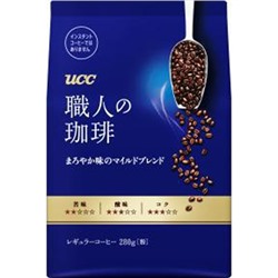 UCC Кофе молотый Craftsman's Coffee мягкий вкус и аромат мягкая упаковска 280 гр