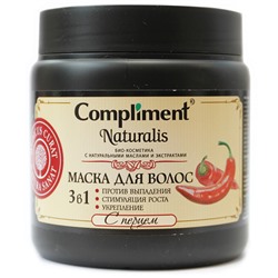 Compliment Naturalis Маска для волос с перцем 3в1 500 ml