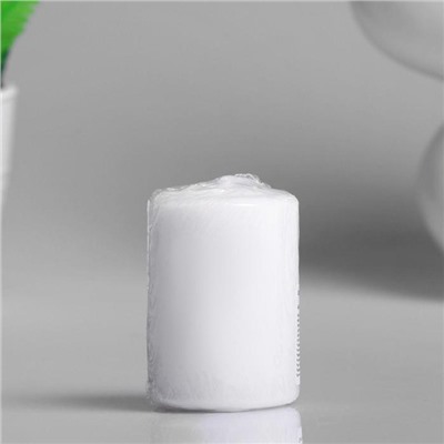 Свеча - цилиндр ароматическая "Белая лилия", 4х6 см