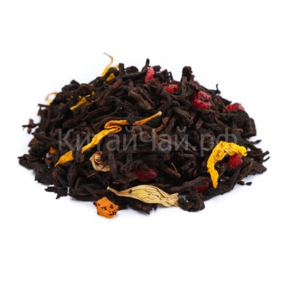 Чай Пуэр (шу) - Манговый - 100 гр