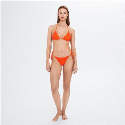Top bikini strass Tracy - arancione