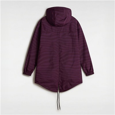 Chaqueta Mercy - reversible - violeta y negro