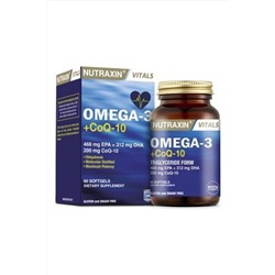 Omega3 Coq-10, 60 мягких капсул, 3 шт., коробка 8680512614296-3