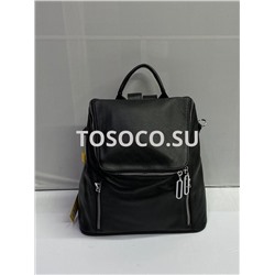 9902 black сумка-рюкзак Wifeore натуральная кожа 24x13x27