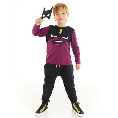 Denokids Lightning Mask Комплект футболок и брюк для мальчика