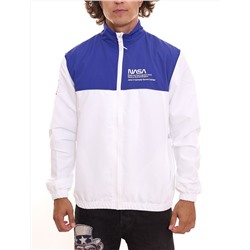 К1Х | Kickz NASA Track Jacket Мужская тренировочная куртка Спортивная куртка 1193-4353/1100 Белый/Синий