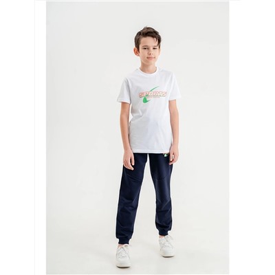 Mışıl Kids Детская футболка с короткими рукавами и спортивные штаны с круглым вырезом для мальчиков