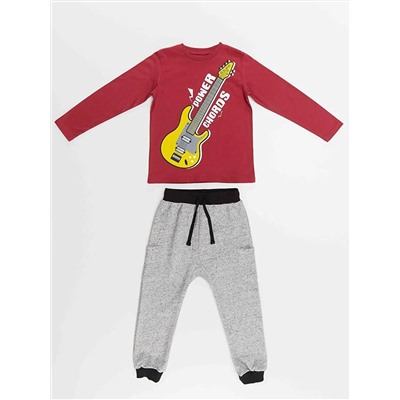 MSHB&G Комплект спортивных штанов с футболкой для мальчика Rock Boy