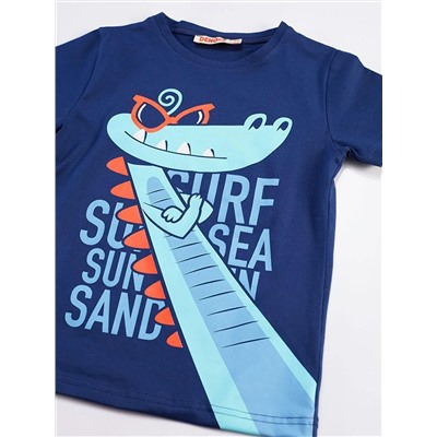 Комплект шорт для мальчика Denokids Surfer Croco