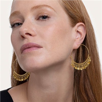 DANGLING HOOP EARRINGS MIX