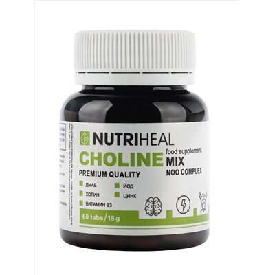 Choline mix Noo Complex tabs / Холин Микс Ноо комплекс табл /NUTRIHEAL