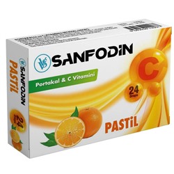 Sanfodin Portakal C Vitamin Pastil 24 lü