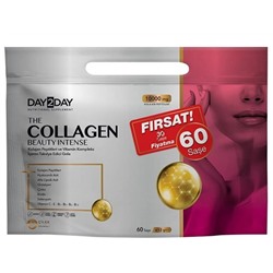 DAY2DAYThe Collagen Beauty Intense 60 Saşe X 12 g | Çilek Aromalı