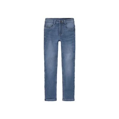 pepperts!® Kinder Sweat Denim Jeans, Skinny Fit, normale Leibhöhe