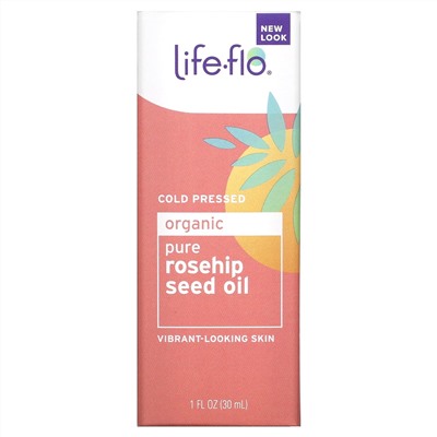 Life-flo, органическое чистое масло из семян шиповника, 30 м (1 жидк. унция)