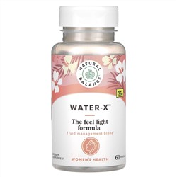 Natural Balance, Water-X, травяная смесь, максимальная эффективность, 60 растительных капсул