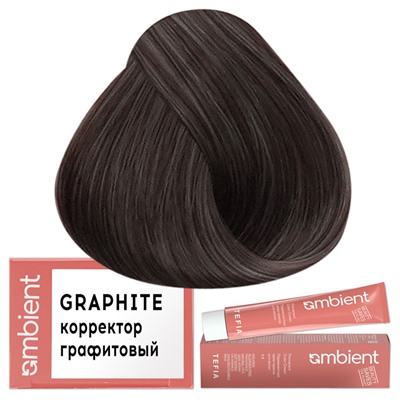 Крем-краска для волос AMBIENT Graphite, Tefia