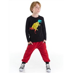 MSHB&G Комплект брюк и футболки с геометрическим узором Dino для мальчика