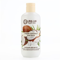 Бальзам для волос, 300 мл, аромат кокос, TROPIC BAR by URAL LAB