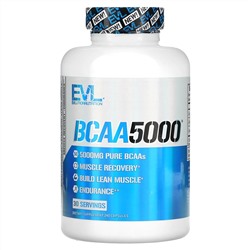 EVLution Nutrition, BCAA5000, 240 капсул