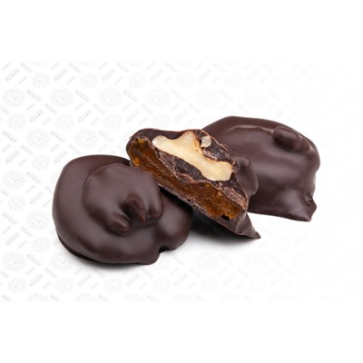 ЛШ Абрикос с грецким орехом в темной шоколадной глазури ВБ 1,5 кг