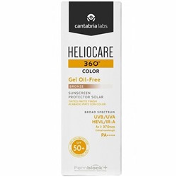Heliocare 360 Gel Oil Free Bronze Spf 50 50 ML