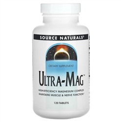 Source Naturals, Ultra-Mag, 120 таблеток