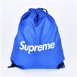 Рюкзак мешок S*uрreme цвет синий арт 1390