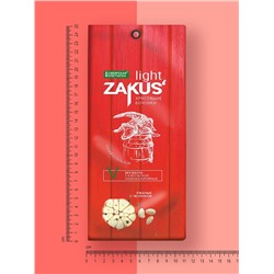 "ZAKUS" хрустящие бочонки ржаные с чесноком, 80 г