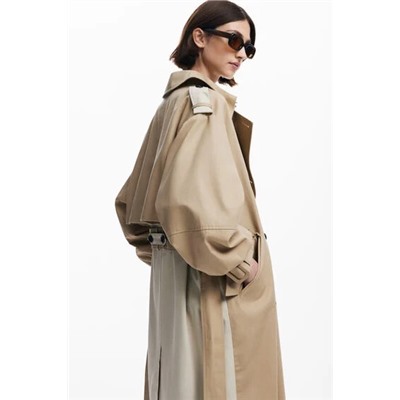 Combined trench coat