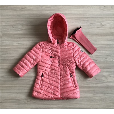 М.ZY 71 Куртка Moncler розовая  (128,134,140)