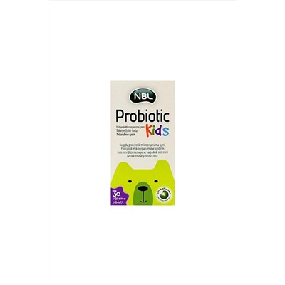 NBL Probiotic Kids 30 жевательных таблеток