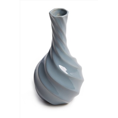 Ваза керамическая цветочная ваза декоративная спиральная витая ваза для цветов "Гольязи" Nothing Shop #850845