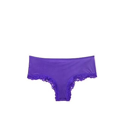 Lace-Trim Cheeky Panty in T-Back