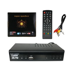 Цифровая ТВ приставка DVB-T-2 SUPER OPENBOX T9000 (Wi-Fi) + HD плеер