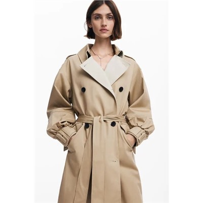 Combined trench coat