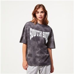 Camiseta South Side - 100% algodón - negro