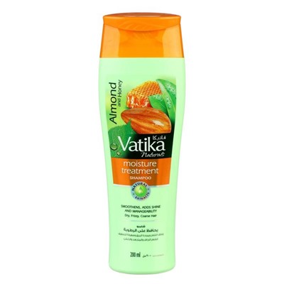 Шампунь для волос Dabur VATIKA Naturals Moisture Treatment увлажняющий, 200 мл
