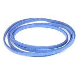 SHZ1079 Замшевый шнурок для амулета, цвет тёмно-голубой