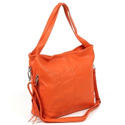 Женская сумка шоппер из эко кожи 2330 Оранж