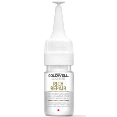 Goldwell  |  
            DS RICH REPAIR Serum Интенсивная восстанавливающая сыворотка для поврежденных волос, 12х18 мл